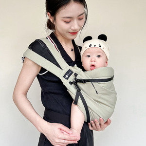 抱娃神器背带婴儿横前抱式宝宝孩子新生儿童腰凳夏季外出轻便简易