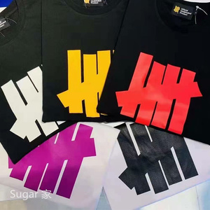 韩国直邮正品undefeated/五道杠短袖21年新款情侣圆领上衣纯棉t恤