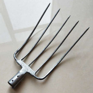 新品农用五股叉全钢实心钢叉x农用工具草叉粪叉秸杆叉翻地家用定