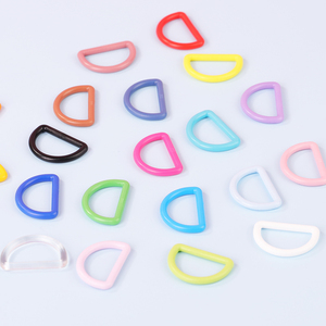 塑料彩色d型扣箱包配件马蹄水壶扣环男女d字扣安全扣水瓶扣挂绳扣