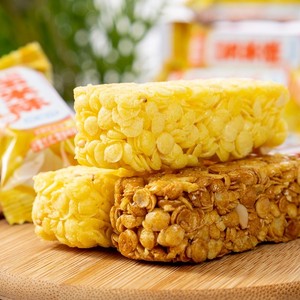 粗粮玉米酥非油炸网红芝麻花生味蜂蜜红糖味怀旧零食散装儿时