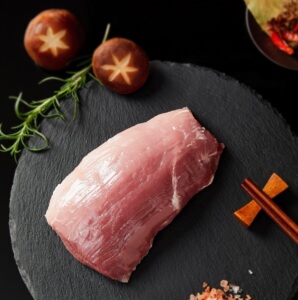 猪领鲜东辽黑猪纯精瘦肉400g新鲜林间散养黑猪肉家养土猪肉瘦肉