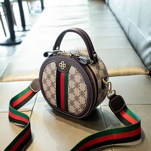 奢侈品专柜秋古奇正品酷奇真皮手提单肩斜挎小圆大容量迷你女包包