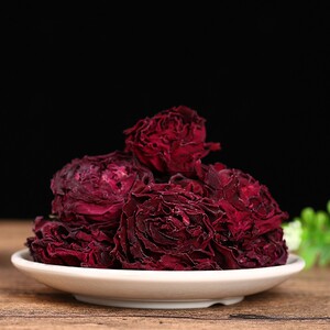 250g纯天然墨红玫瑰花茶云南墨红玫瑰花冠花瓣食用花茶烤干玫瑰