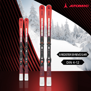 2122 atomic s9 revo 阿托米克新款成人小回转双板滑雪板滑雪装备