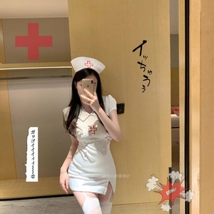 万圣节性感护士制服cosplay医生角色扮演纯欲风诱惑夜店主播服装