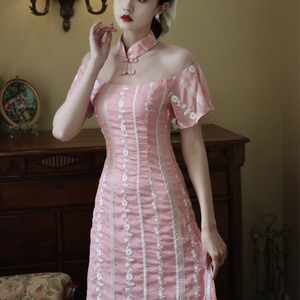 民国时期的洋装礼服图片