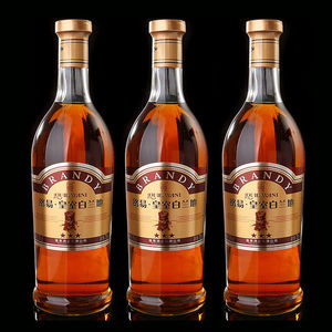 洋酒组合 路易皇室白兰地700ml梅洛金樽vsop700ml套餐组合可选