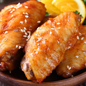 烧烤鸡翅根食材