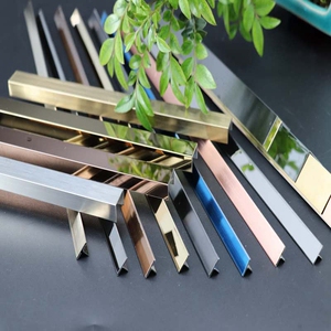 不锈钢u型槽金属装饰线条瓷砖嵌入式卡条包边条吊顶背景墙收边条