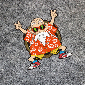七龙珠龟仙人卡通动漫汽车贴纸电动摩托车反光车贴划痕遮挡装饰贴