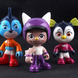 5寸冲天小队玩偶公仔飞行冒险援救鸟模型玩具冲天小车