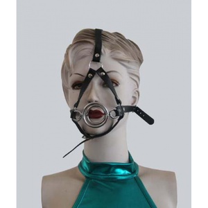 开口口塞口枷张口器强制电击调教女奴激情深喉狗奴工具用品.