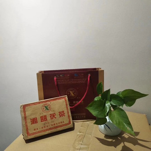 【包邮】益阳茶厂湖南安化黑茶 2010年湘益茯茶 400克/砖