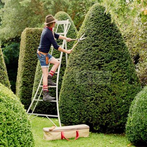 果树果园采摘铝合金梯三条腿园艺园林绿化梯三角承重防滑梯加宽.