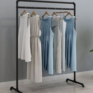 男女服装店展示货架网红直播卖衣服挂衣架卧室家用晾衣杆落衣帽架