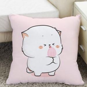 花苗表情包周边抱枕公仔毛绒娃娃枕头送人生日礼物定制印图片礼品