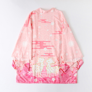 中国风改良版汉服防晒衫2022夏季薄款罩衣动漫周边二次元开衫外套