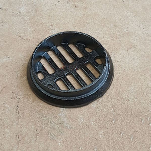 铸铁内插式地漏dn75100150简易承插地漏盖子篦子养殖承重地漏t95