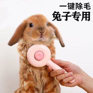 兔子小宠物洗澡专用梳子宠物兔兔用品荷兰猪龙猫清洁梳毛器按摩器