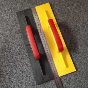 抹子沙板工具泥工泥瓦匠塑料灰板网状底钢化大号托灰板搓板抹灰