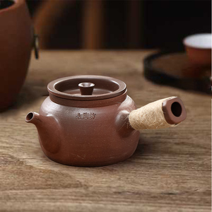古陶坊围炉煮茶纯手工煮茶罐煮茶器煮茶壶家用套装双耳老式提梁