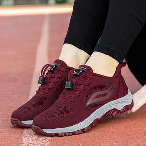 足力健老人鞋秋冬季中年女鞋老北京布鞋运动妈妈鞋老年休闲健步鞋