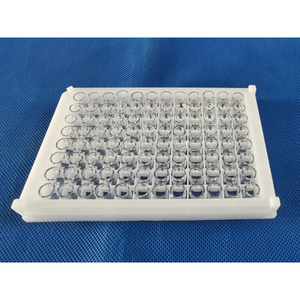 2018酶标仪用紫外透明石英玻璃微孔96孔板石英酶标板石英加工仪器