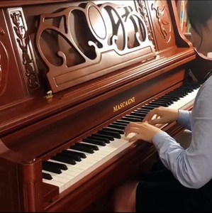 香港玛斯卡尼126天使版本钢琴家用初学者专业考级立式考级演奏