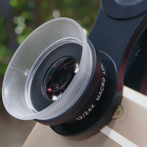 适用手机微距24倍放大镜 高清鸽子眼钻戒多肉昆虫双细节拍照神器镜头