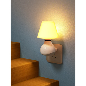 家用声光控一体智能感应灯楼梯走廊声控自动亮灯220v插电式免布线