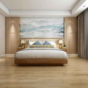 实德spc锁扣地板 d08 防水防火防滑无甲醛绿色环保