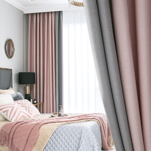 窗帘遮光公主风卧室甜美少女