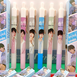 tnt时代少年团盲盒笔创意高颜值明星周边中性笔宋亚轩刘耀文马嘉琪
