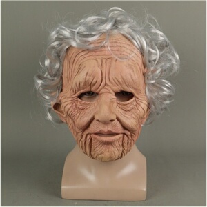 人皮面皮易容仿假人脸皮3d面具硅胶头套男用卡纸搞笑表情头像结婚