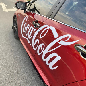 可口可乐潮牌创意个性拉花划痕车身贴百事可乐贴膜汽车贴纸改色膜
