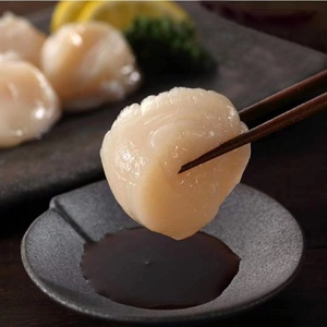 日本进口原装带子北海道帆立贝柱刺身即食高级日料食材m26-30粒装