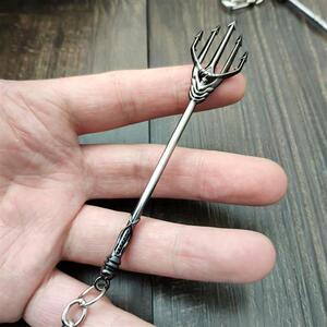 海王三叉戟金属钥匙扣