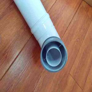 威能vaillant壁挂炉烟囱地暖锅炉标准烟管烟道双层铝制烟管烟筒