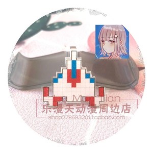 七海千秋发卡弹丸论破/轮舞2 cosplay道具头饰发夹 飞机造型