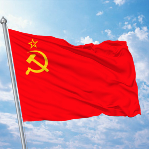 soviet flag斯大林时期红军旗帜镰刀锤子红星外国国旗可定制1人付款