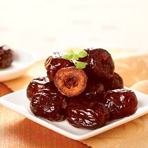 思宏阿胶枣蜜枣大枣蜜饯煮粥无核1000g独立包装新疆特产散装