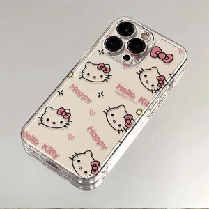 hellokitty适用红米K70PRO手机壳K60凯蒂keti猫k50/K30I至尊版K40游戏版NOTE13/12/11/10/9/8防摔可爱透明套