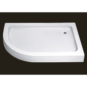 大理石淋浴间底盆浴盆大理石淋浴房底座刀弧扇形底盘下水器淋浴器