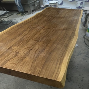 实木整板定制松木原木板整张2米长桌面板自然边茶桌大板桌吧台面