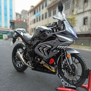 街跑地平线250c400宝雕赛摩托车整车机车分期小忍者可上牌s款跑车