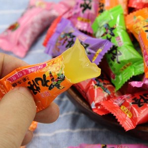 900人付款淘宝云南十八怪酸角冻九特产糕点500g水果冻混合口味小孩