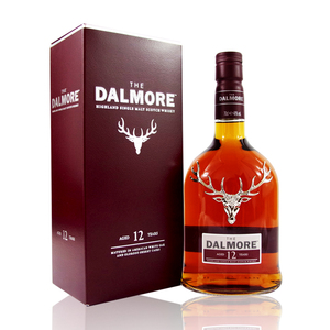 达尔摩大摩帝摩12年dalmore单一麦芽威士忌苏格兰700ml正品洋酒
