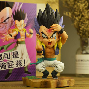 七龙珠z gk竖中指撒旦先生悟天克斯 孙悟天特兰克斯动漫手办摆件