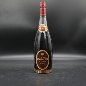 80年代中法国洋酒camus金花卡慕vsop干邑白兰地700ml老酒收藏瓶装
